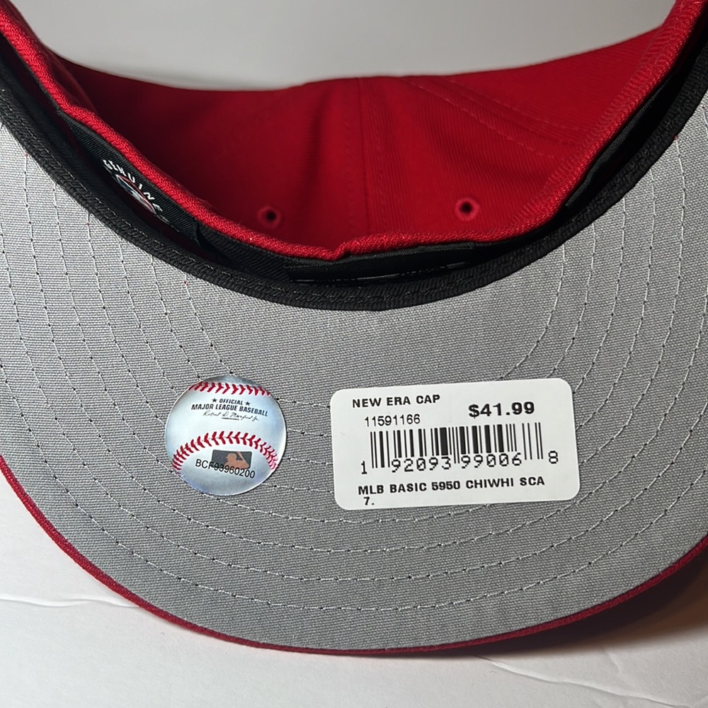 MENS NEW ERA CHICAGO WHITE SOX MLB BASIC 59FIFTY - Picture 8 of 10
